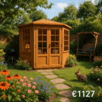 6'x6' Tiger Corner Summerhouse - 0% Finance - Buy Now Pay Later - Tiger Sheds