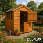 6'x6' Tiger Shiplap Apex Stable Door Shed - Wooden Shiplap Sheds - 0% Finance - Buy Now Pay Later - Tiger Sheds