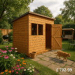 8'x6' Tiger Shiplap Extra High Pent - 0% Finance - Buy Now Pay Later - Tiger Sheds