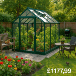 8'x8' Elite Belmont Greenhouse - 0% Finance - Buy Now Pay Later - Tiger Sheds
