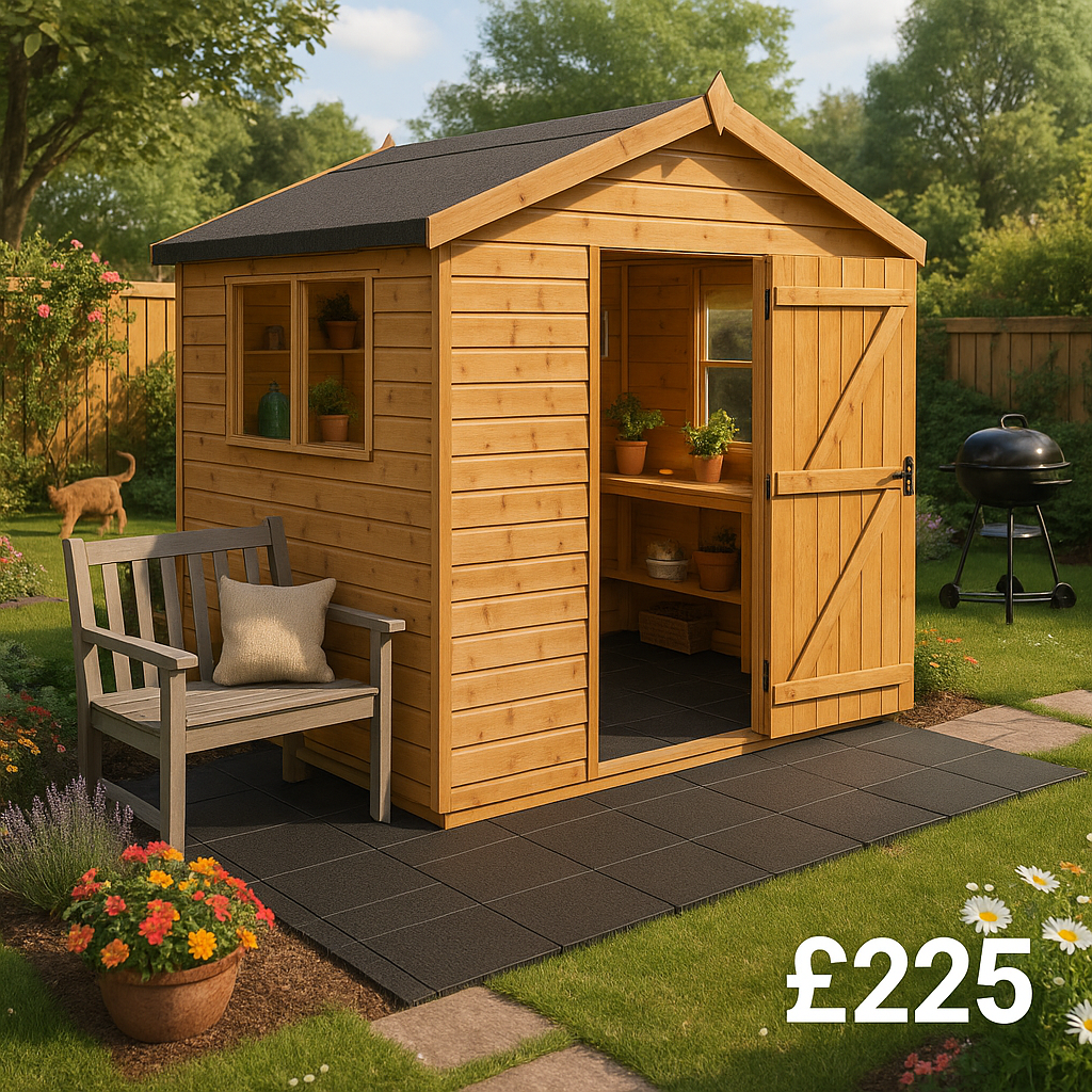 8x8 Fastfit Shed & Workshop Floor - Tiger Sheds