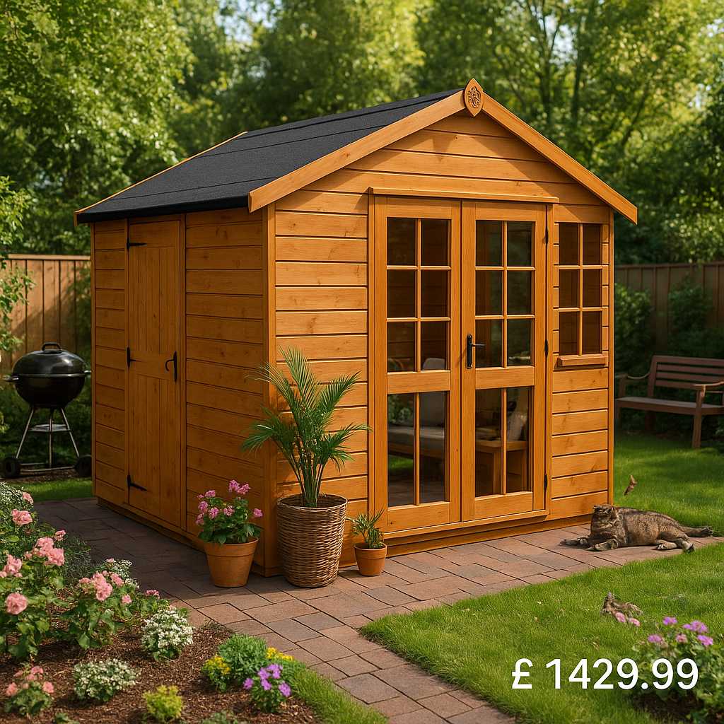 8'x8' Tiger Multi Store - 0% Finance - Buy Now Pay Later - Tiger Sheds