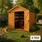 9'x6' Tiger Heavyweight Workshop Shed - Heavy Duty Framing UK - 0% Finance - Buy Now Pay Later - Tiger Sheds