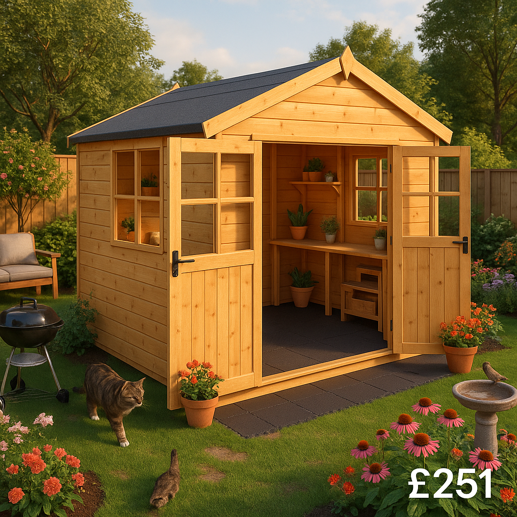 9x8 or 12x6 Fastfit Shed & Workshop Floor - Tiger Sheds