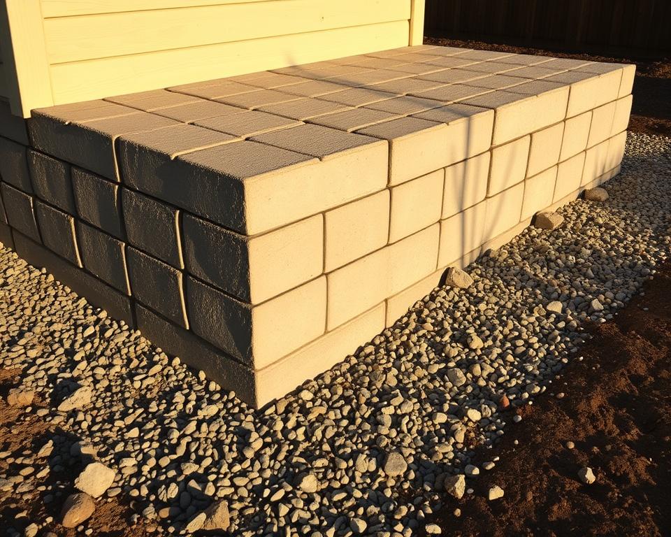 Concrete Block Foundation for Shed Base Concrete Block Foundation for Shed Base
