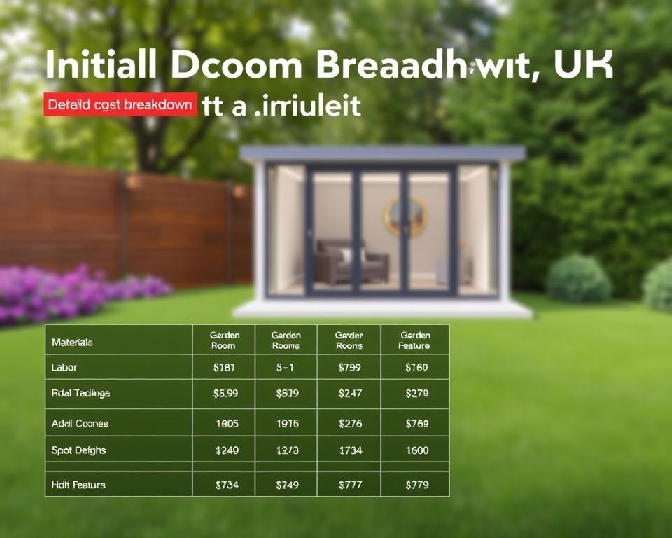 Garden room pricing UK breakdown