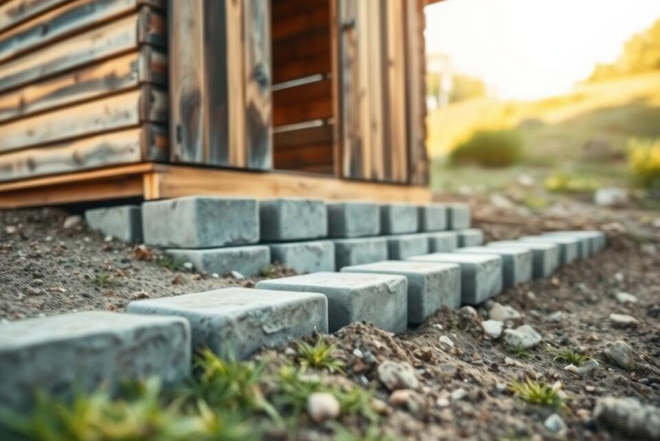 How to Build a Shed Base on Uneven Ground