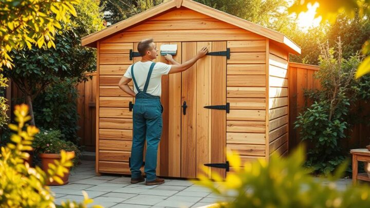 How to Paint a Shed or Summerhouse