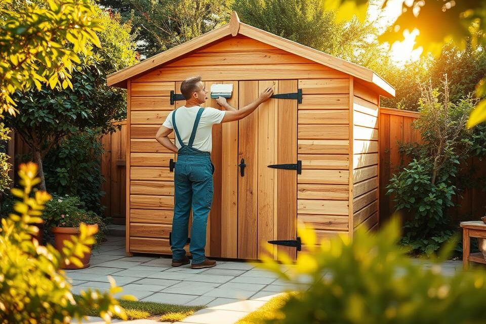 How to Paint a Shed or Summerhouse