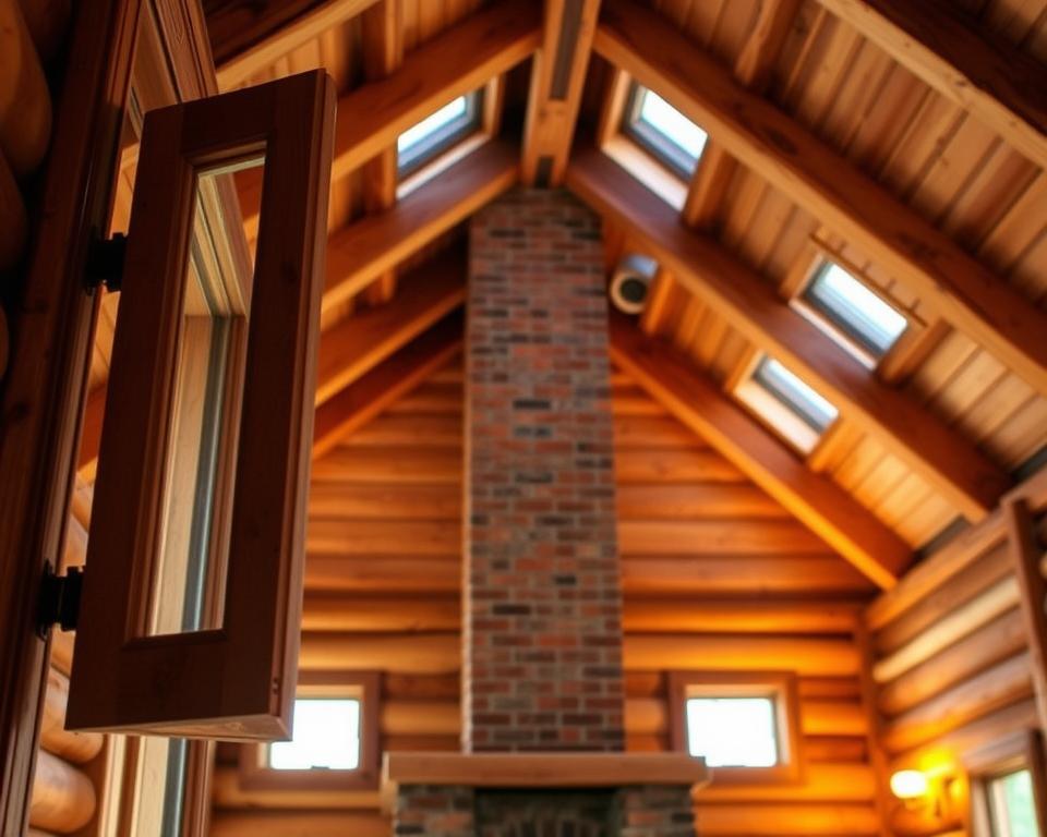 Log Cabin Ventilation Components