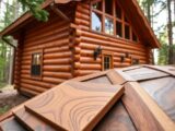 Log cabin ventilation