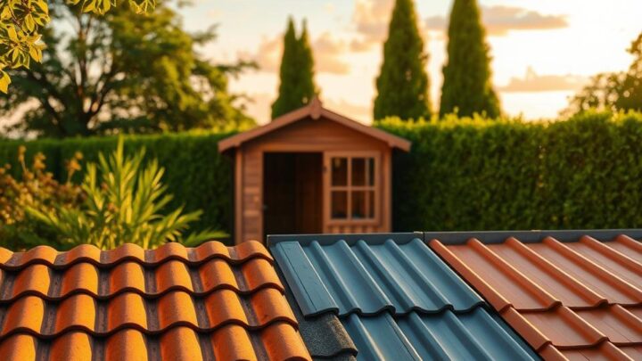 Choosing the Best Roof Types for Garden Sheds Guide