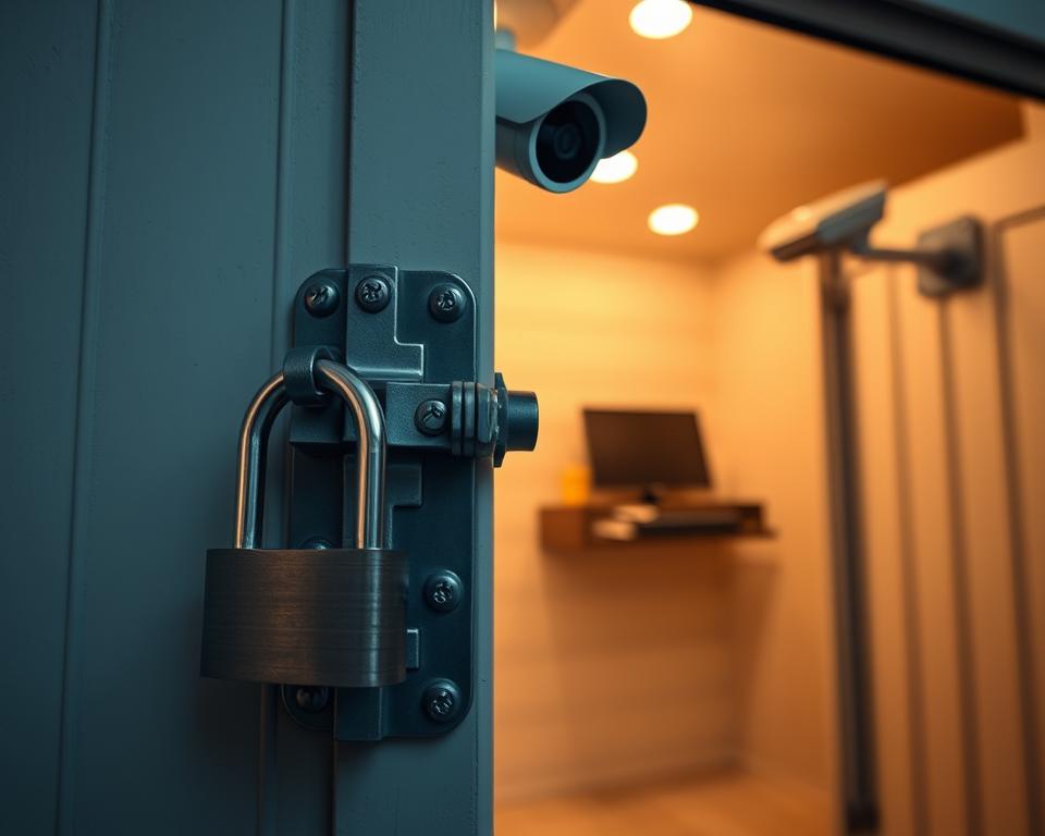 Security locks outbuildings installation