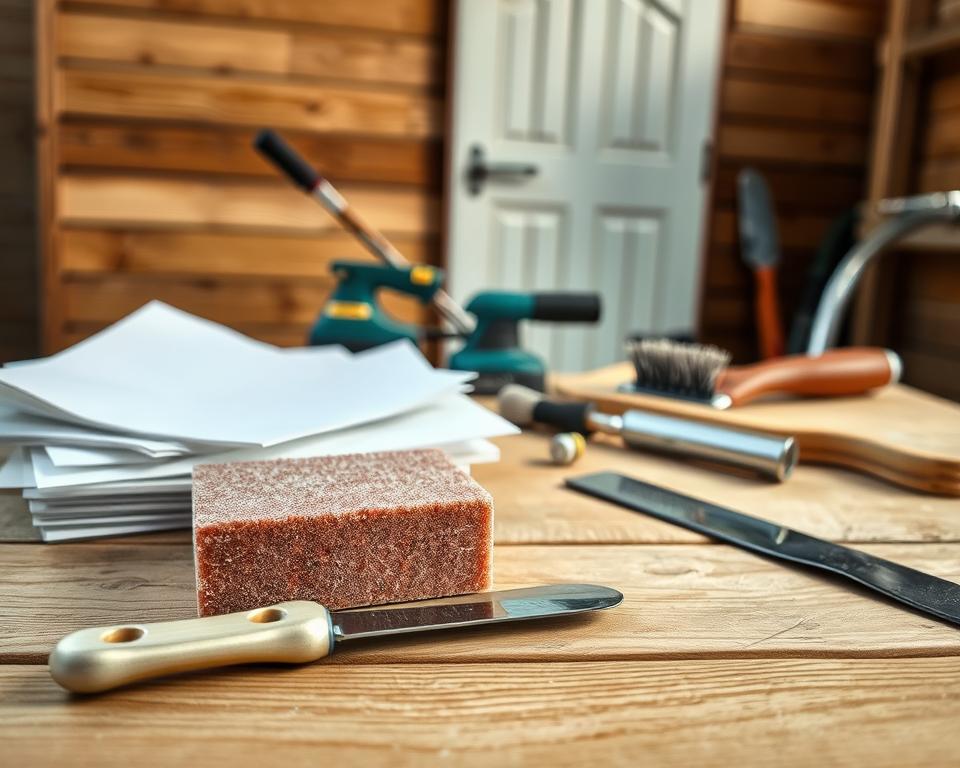 Shed surface preparation techniques