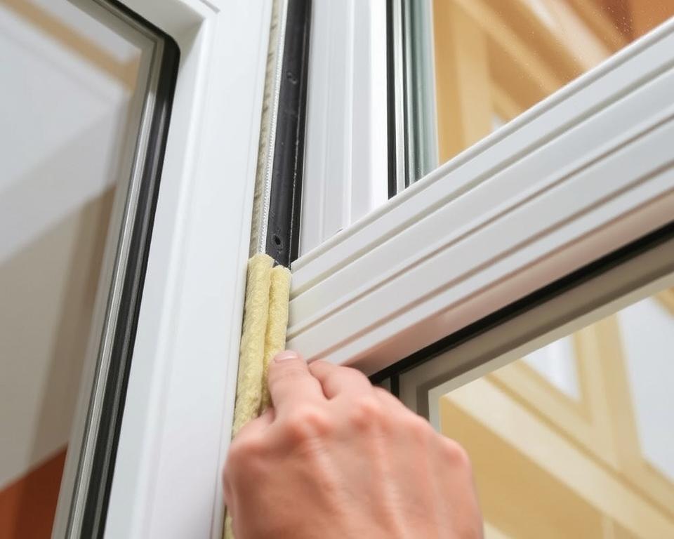 Weather sealing around garden room windows
