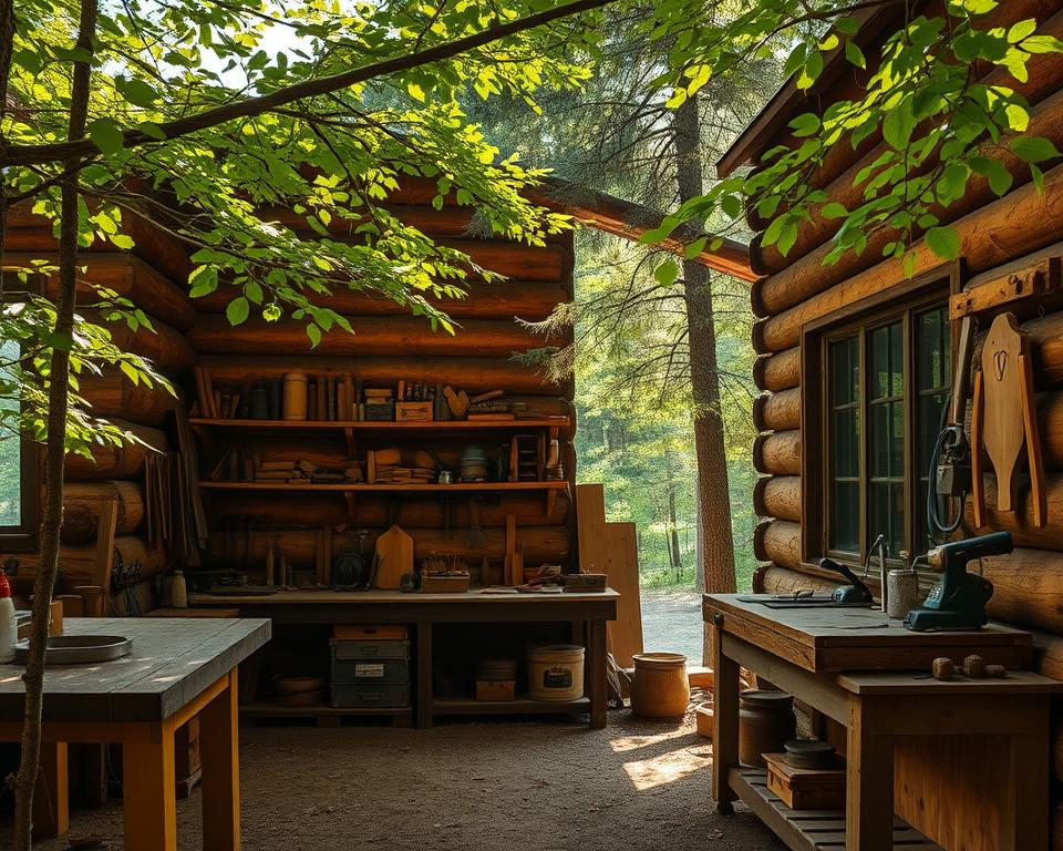 Workshop Log Cabins
