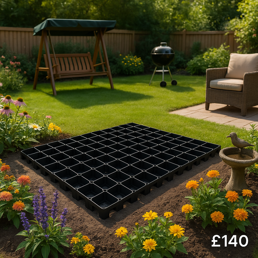 Base For Building Size(s) 10x4 Fastfit Standard Shed Base - Tiger Sheds
