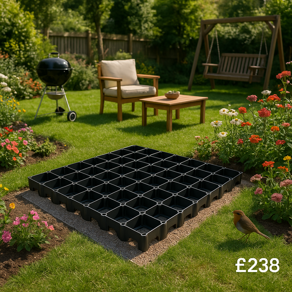 Base For Building Size(s) 10x8 & 10x7 Fastfit Standard Shed Base - Tiger Sheds
