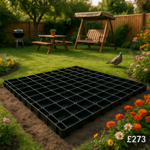 Base For Building Size(s) 12x8 Fastfit Standard Shed Base - Tiger Sheds