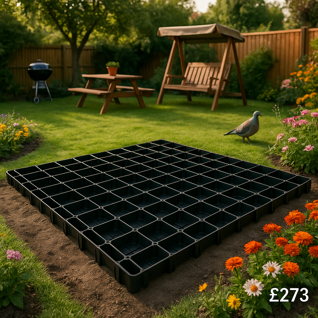 Base For Building Size(s) 12x8 Fastfit Standard Shed Base - Tiger Sheds