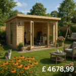 Garden Gym Room - 16'x8' Tiger Garden Studio - 0% Finance - Buy Now Pay Later - Tiger Sheds