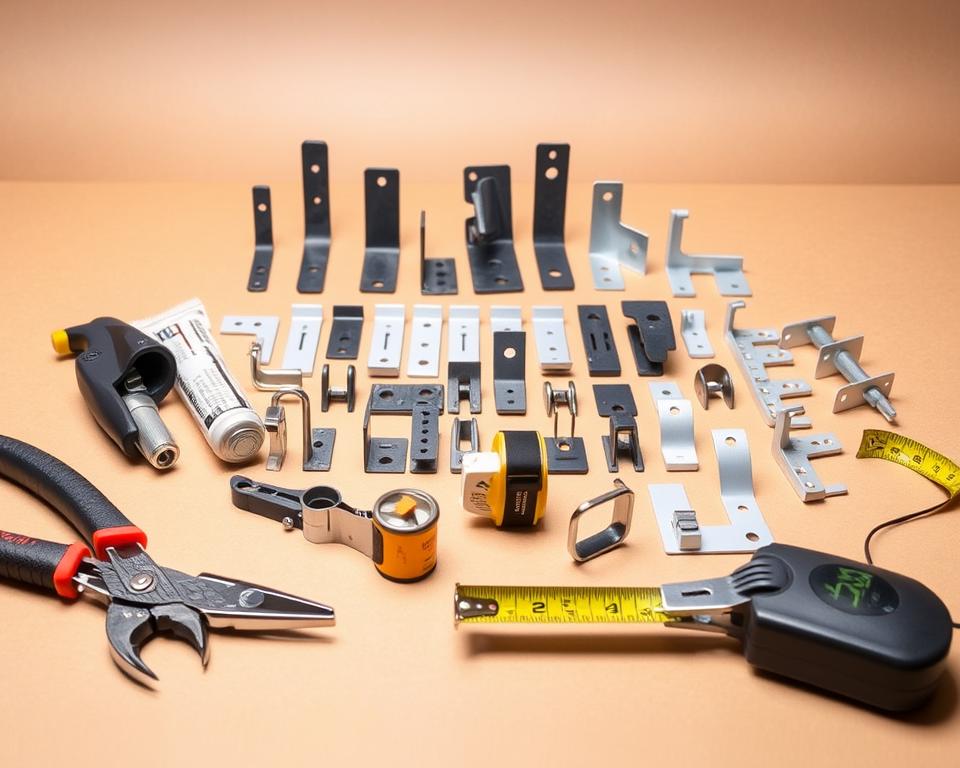 installation tools and gutter brackets