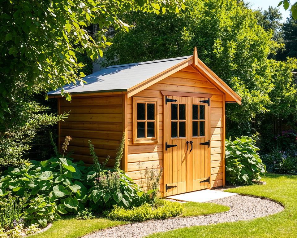 pent roof design shed