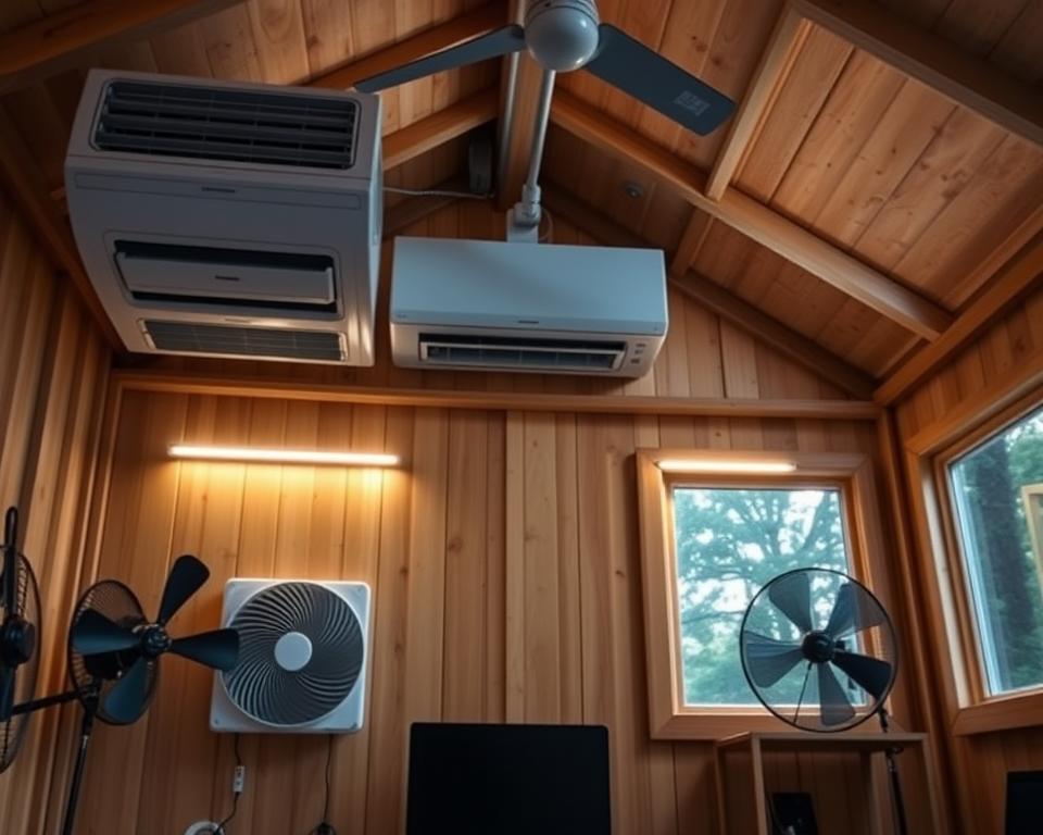 shed climate control systems