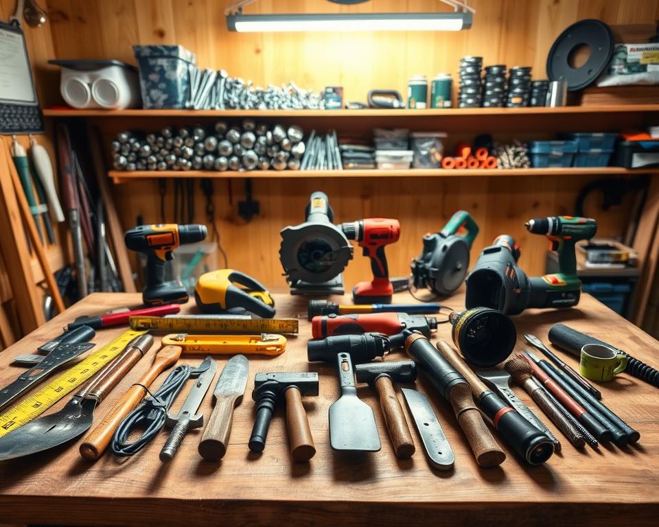 shed foundation tools UK collection