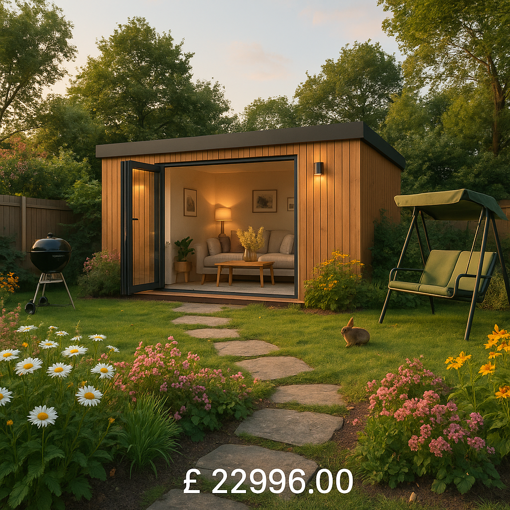Tiger Modular - Maxi - 200mm Garden Room - 0% Finance - Buy Now Pay Later - Tiger Sheds