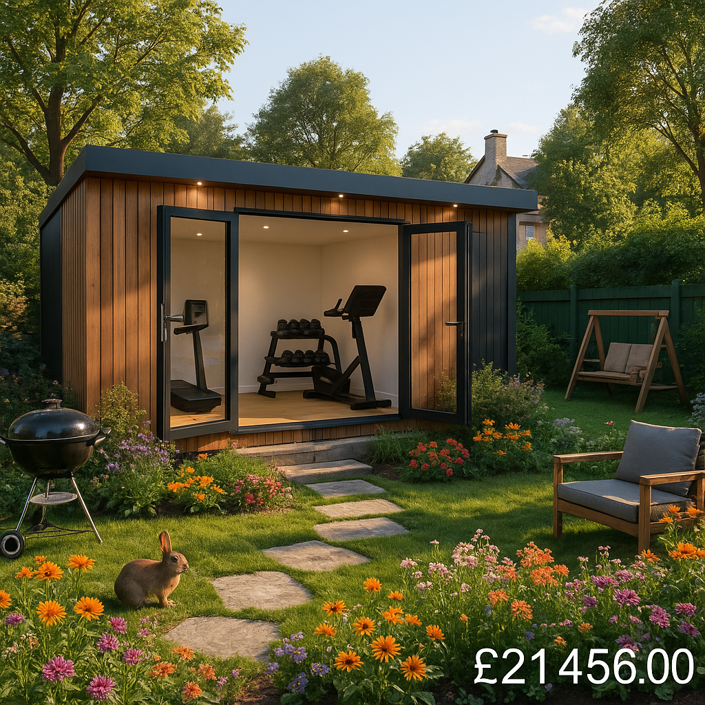 Tiger Modular - Nexus - 200mm Garden Room - 0% Finance - Buy Now Pay Later - Tiger Sheds