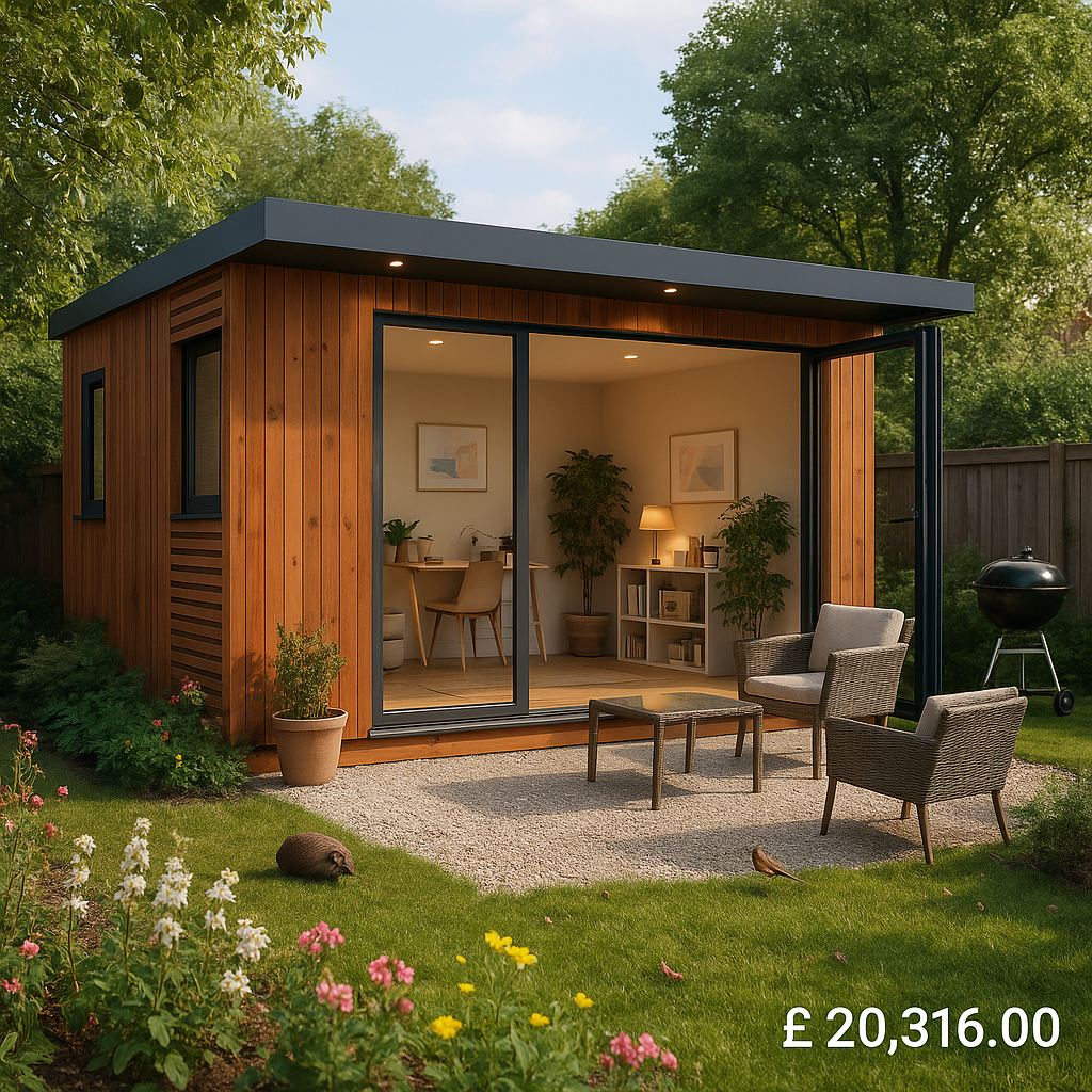 Tiger Modular - Verso - 200mm Garden Room - 0% Finance - Buy Now Pay Later - Tiger Sheds