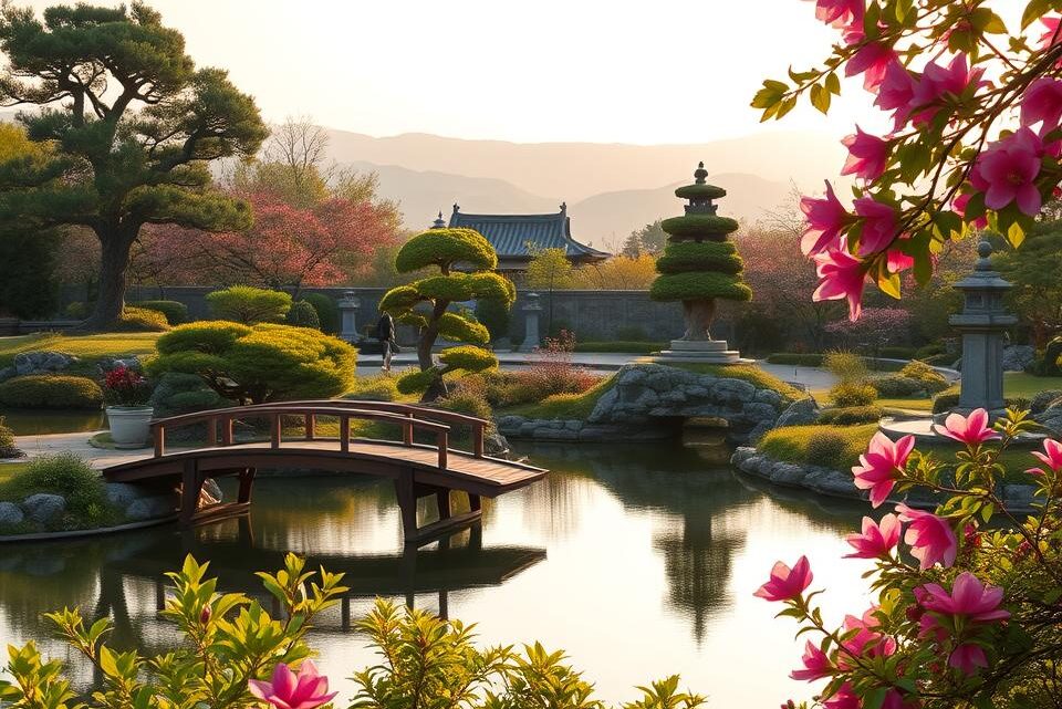 Design your garden in Japanese style