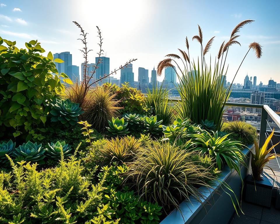green roof terrace