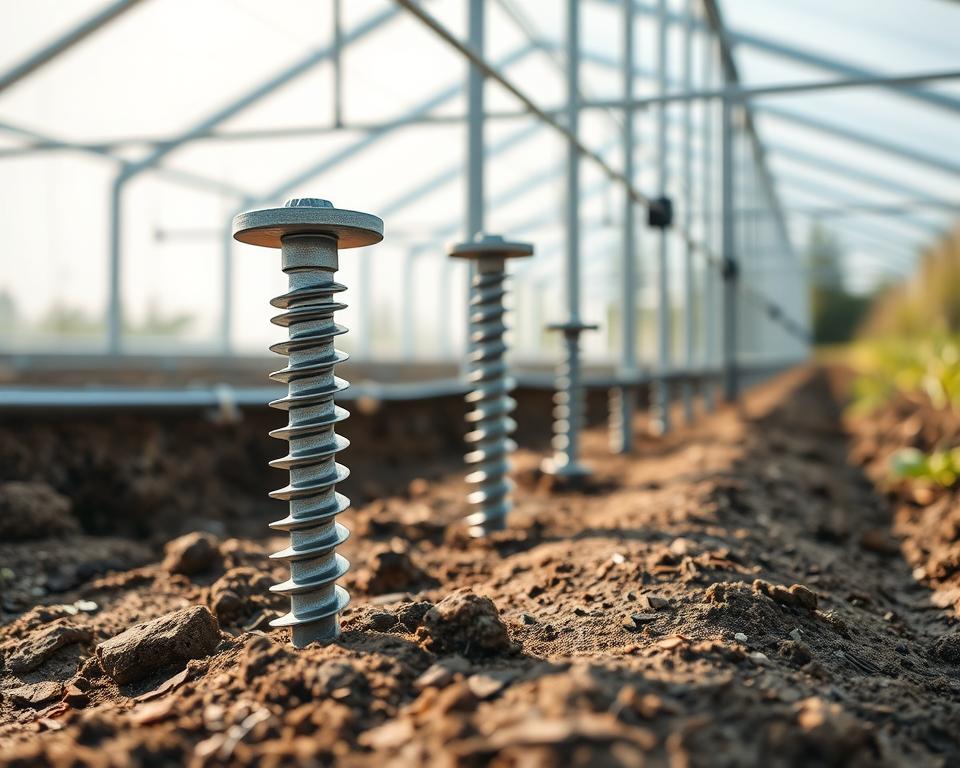 ground screws greenhouse ground screws greenhouse