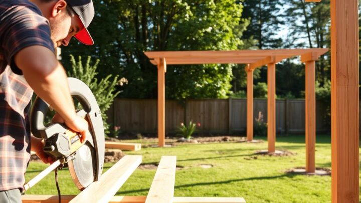 Build your own pergola