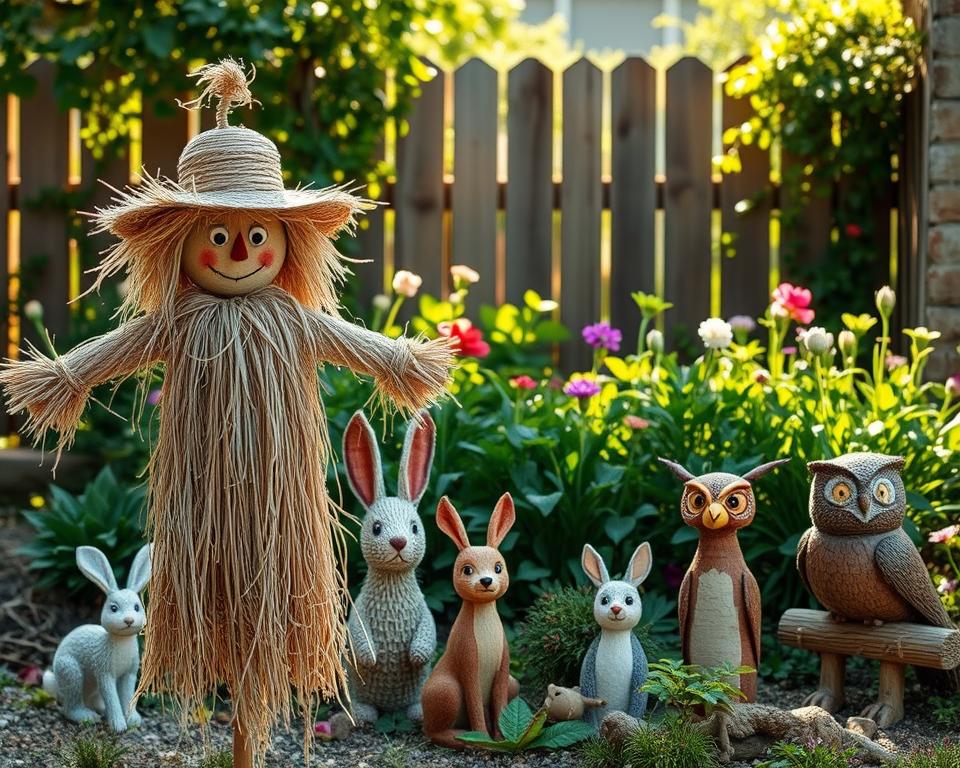 DIY garden figures DIY garden figures