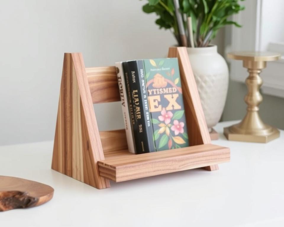 DIY wooden book stand DIY wooden book stand