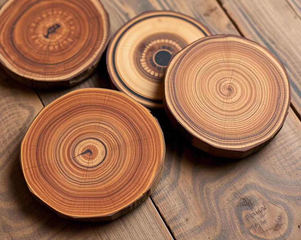 DIY wooden coasters DIY wooden coasters