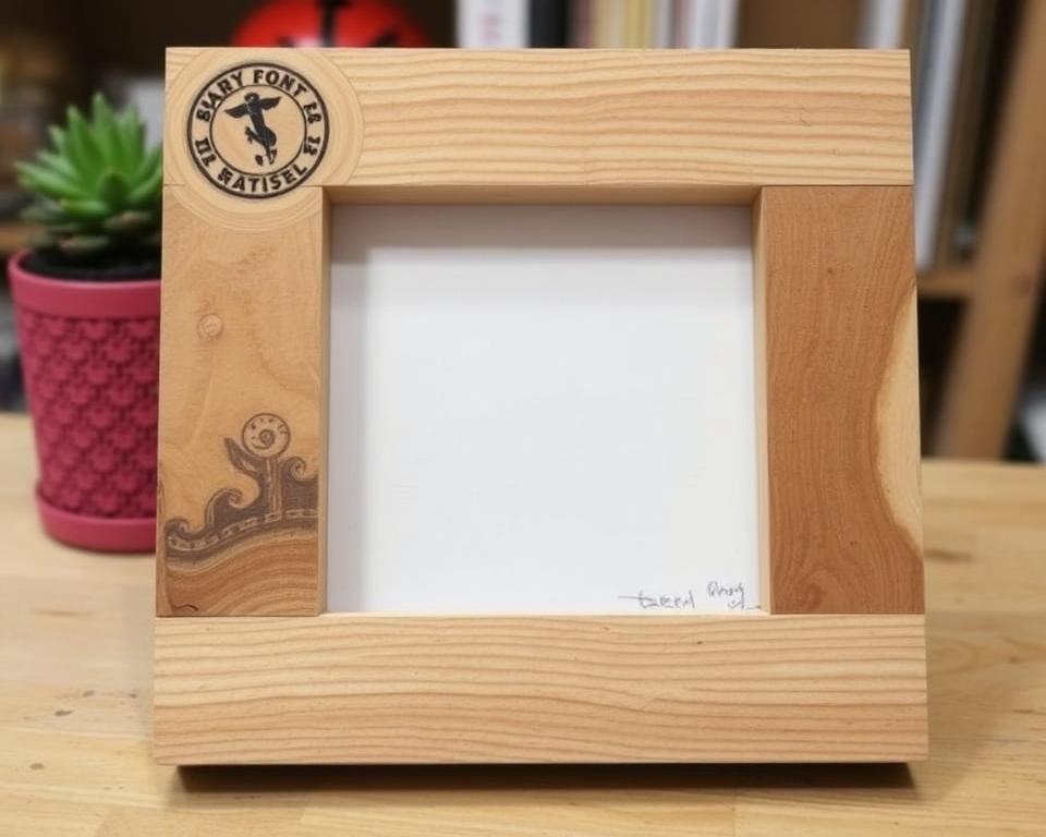 DIY wooden picture frame DIY wooden picture frame