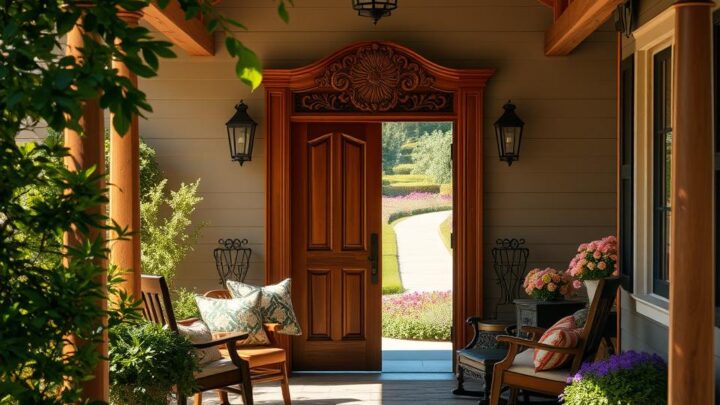 Designing Your Summer House Entrance: Beautiful Entryway Ideas