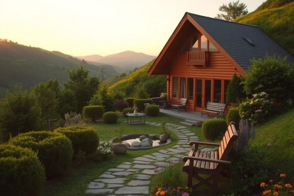 How to Build a Summerhouse Base on a Slope