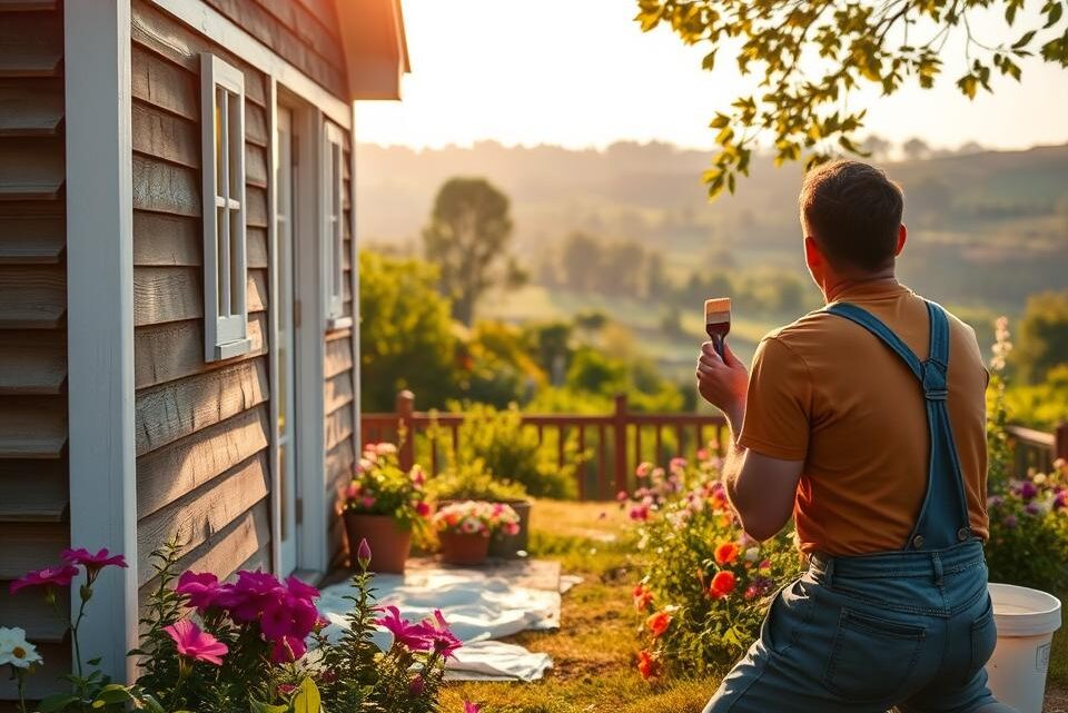How to Paint a Summerhouse