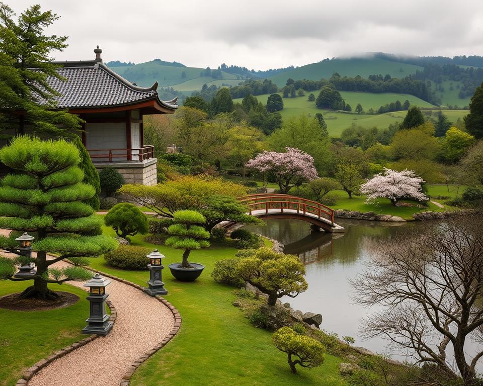 Japanese garden in the UK Japanese garden in the UK