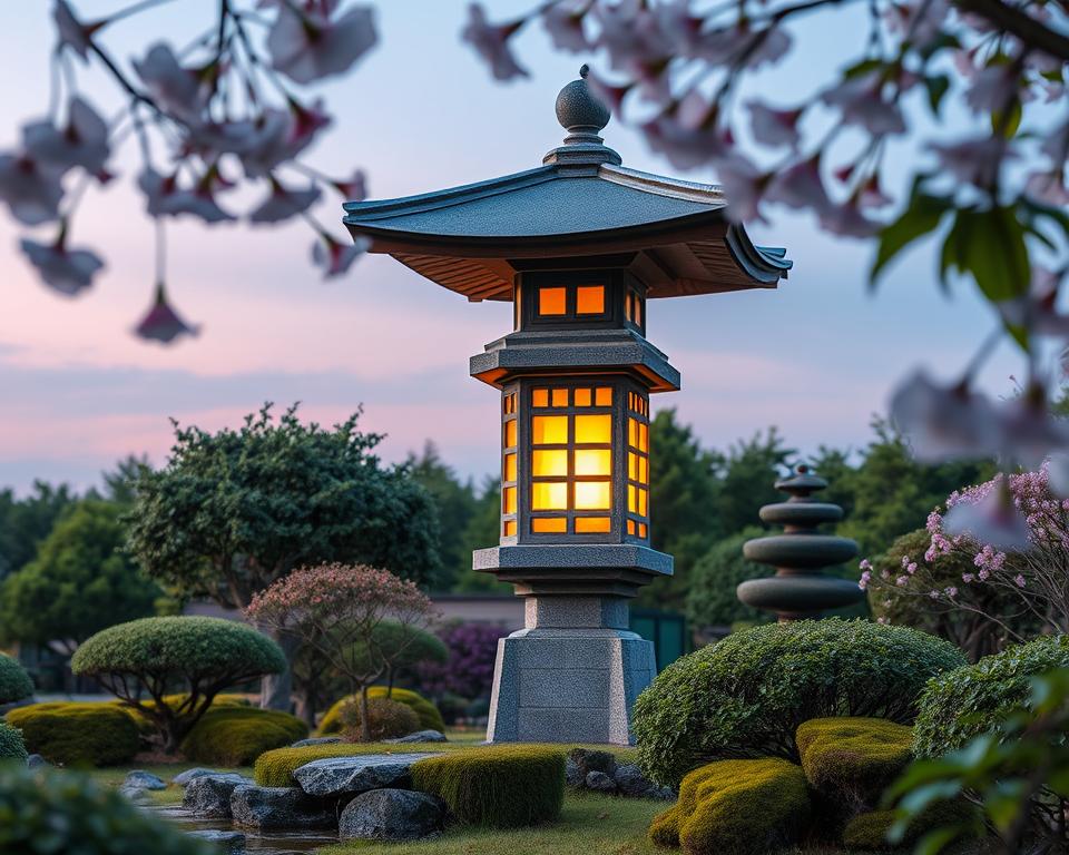 Japanese garden lantern Japanese garden lantern