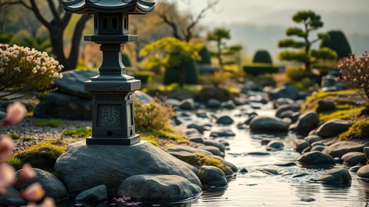 Japanese stone lantern – ideas for your garden