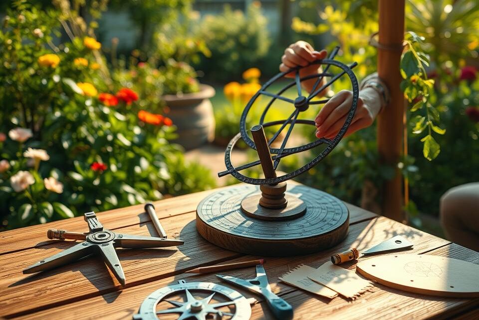 How to Make Your Own Garden Sundial