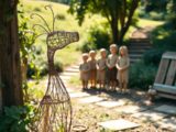 Make life-size garden figures yourself