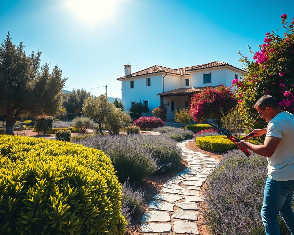 Mediterranean garden maintenance Mediterranean garden maintenance