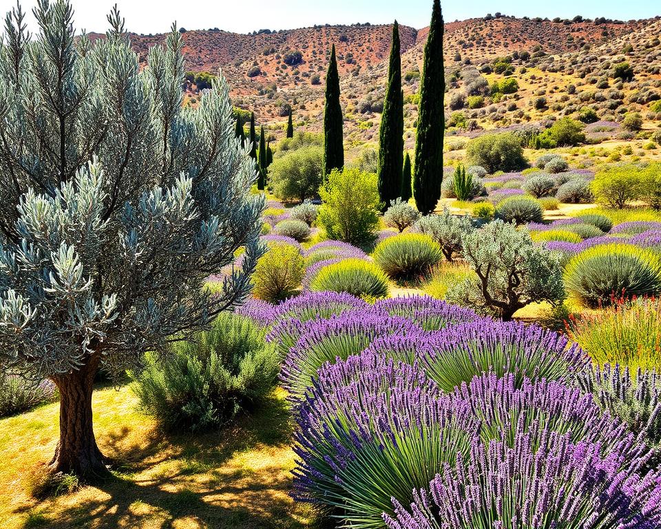 Mediterranean trees and shrubs Mediterranean trees and shrubs